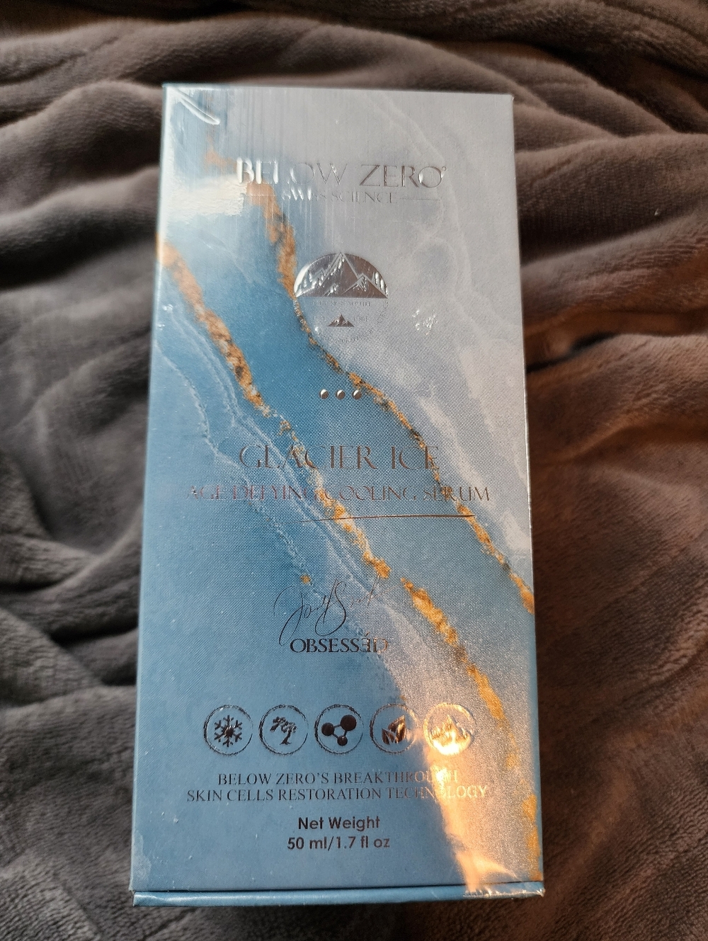 Below Zero Glacier Ice Age Defying Serum